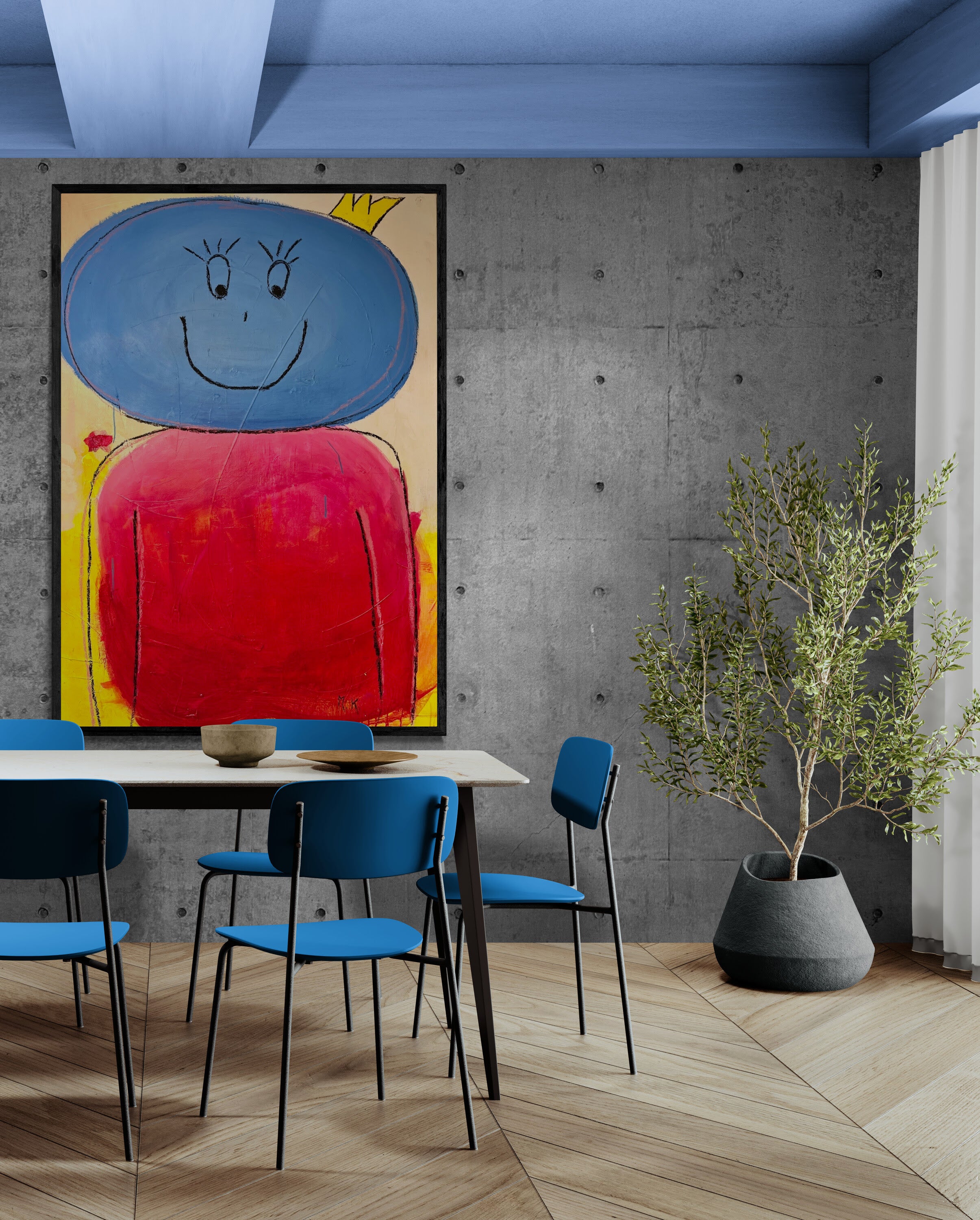 *Sonder-Abverkauf* Original Kunstwerk "YinYang", 130*160 cm