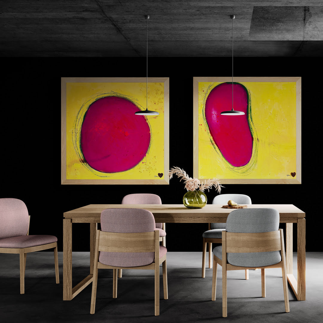 Original Kunstwerk: "Die Vollkommenheit 1", 100*100 cm