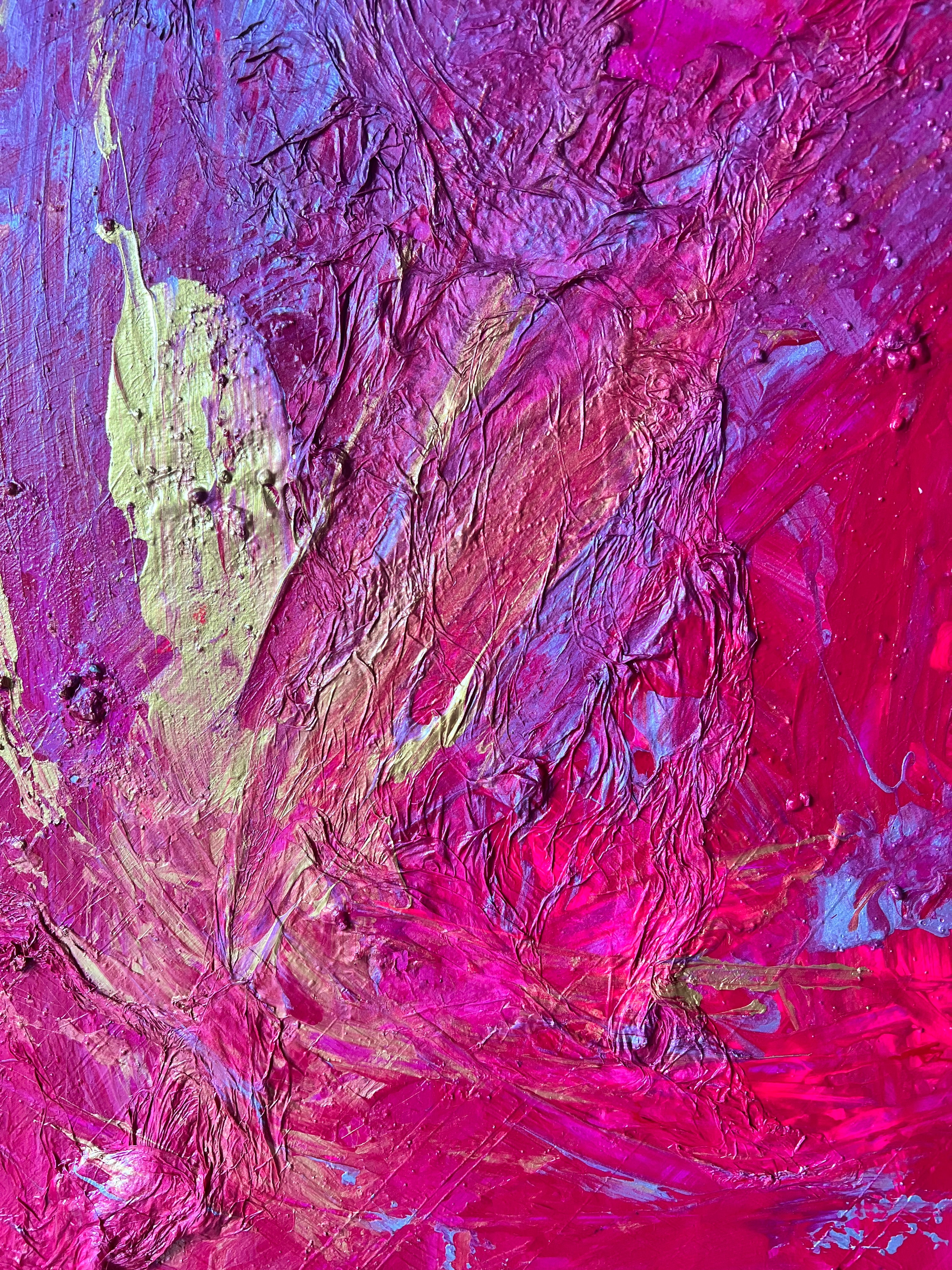 Original Kunstwerk: "Ewiges Leben im Glück", 100*100 cm