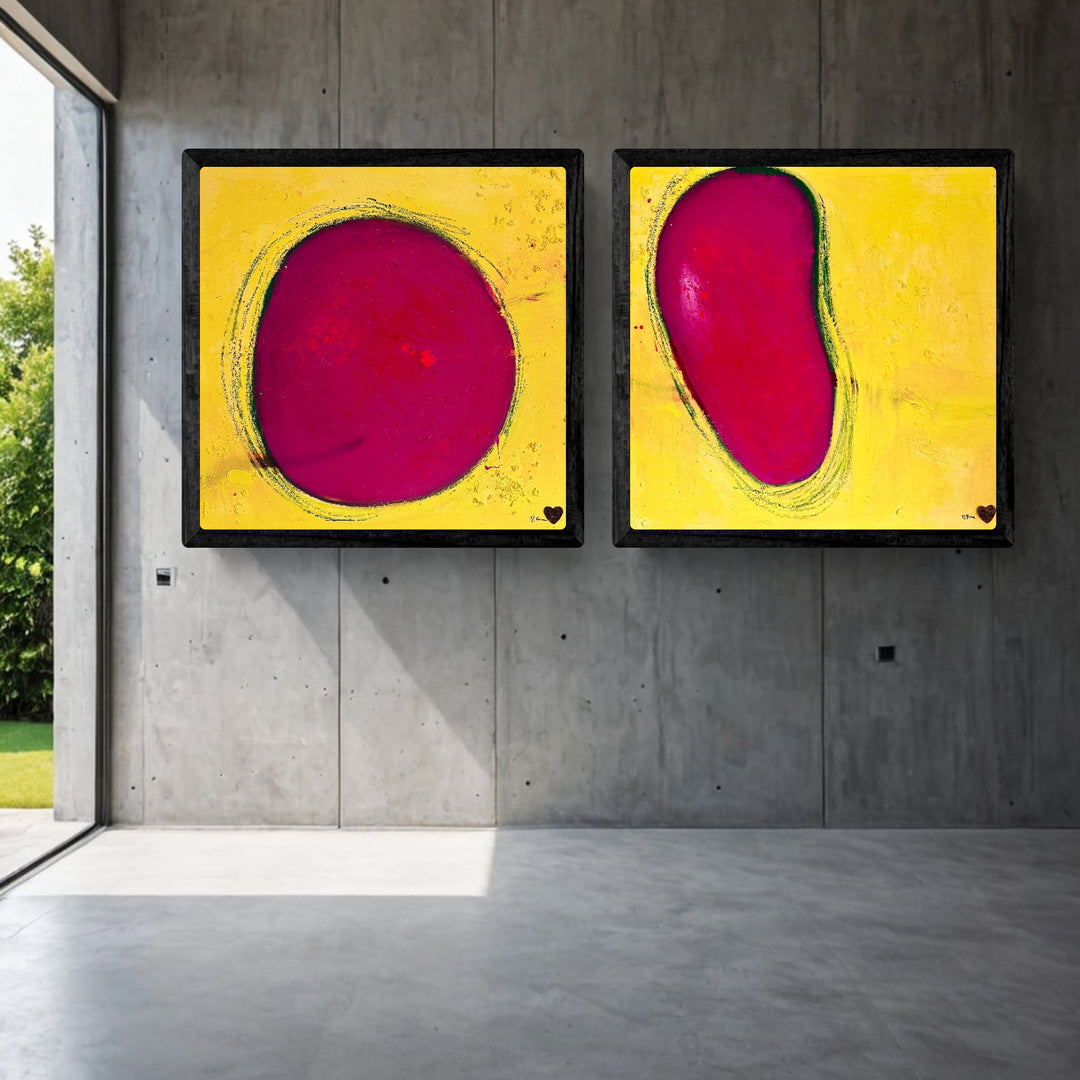 Original Kunstwerk: "Die Vollkommenheit 2", 100*100 cm