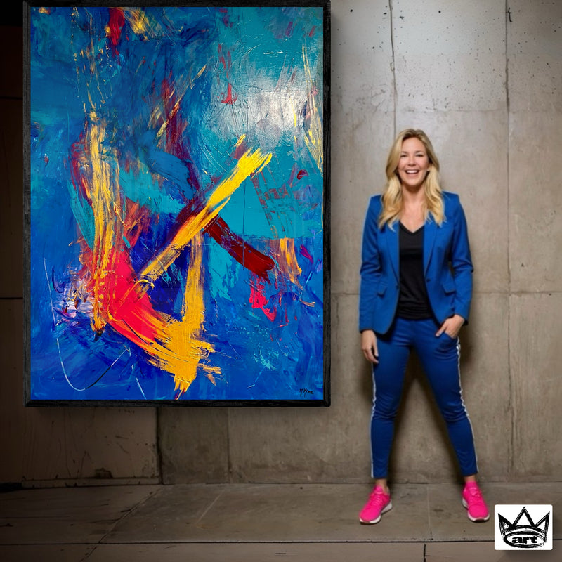 Kunstwerk "Freedom“ - Premium Leinwand-Druck, limitiert auf 10 Stück