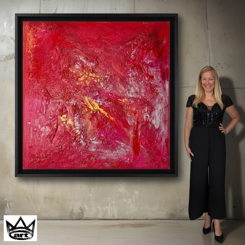 Original Kunstwerk: "Gottliebe", 100*100 cm