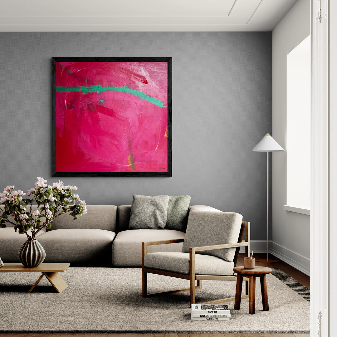 Kunstwerk "Grenzenlos No. 2" - Premium Leinwand-Druck, limitiert auf 10 Stück