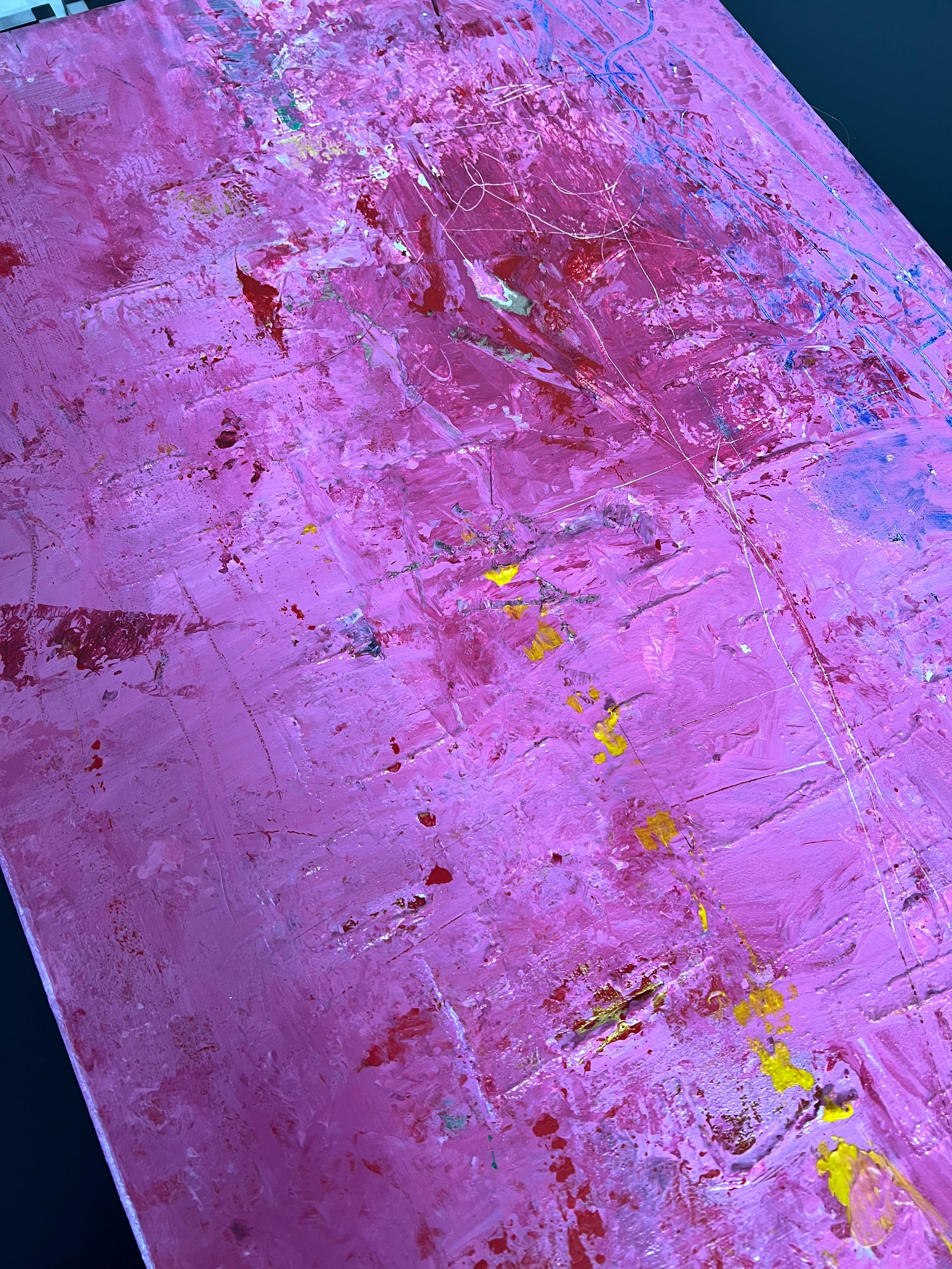 Original Kunstwerk: "Liebeswelle", 90 x 60 cm