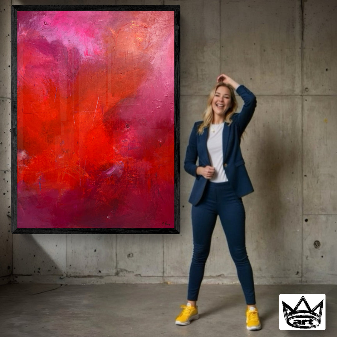 Original Kunstwerk: "Göttliche Allmacht", 90*120 cm