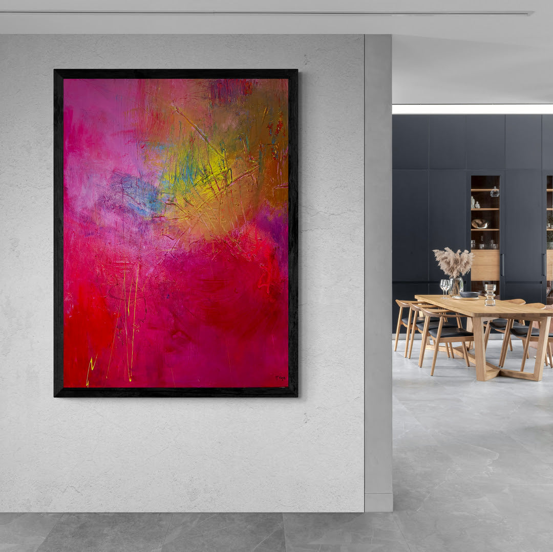 Original Kunstwerk: "Konserviertes Glück", 90*120 cm