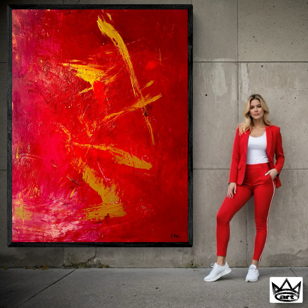 Original Kunstwerk: "Liebesakt", 90*120 cm