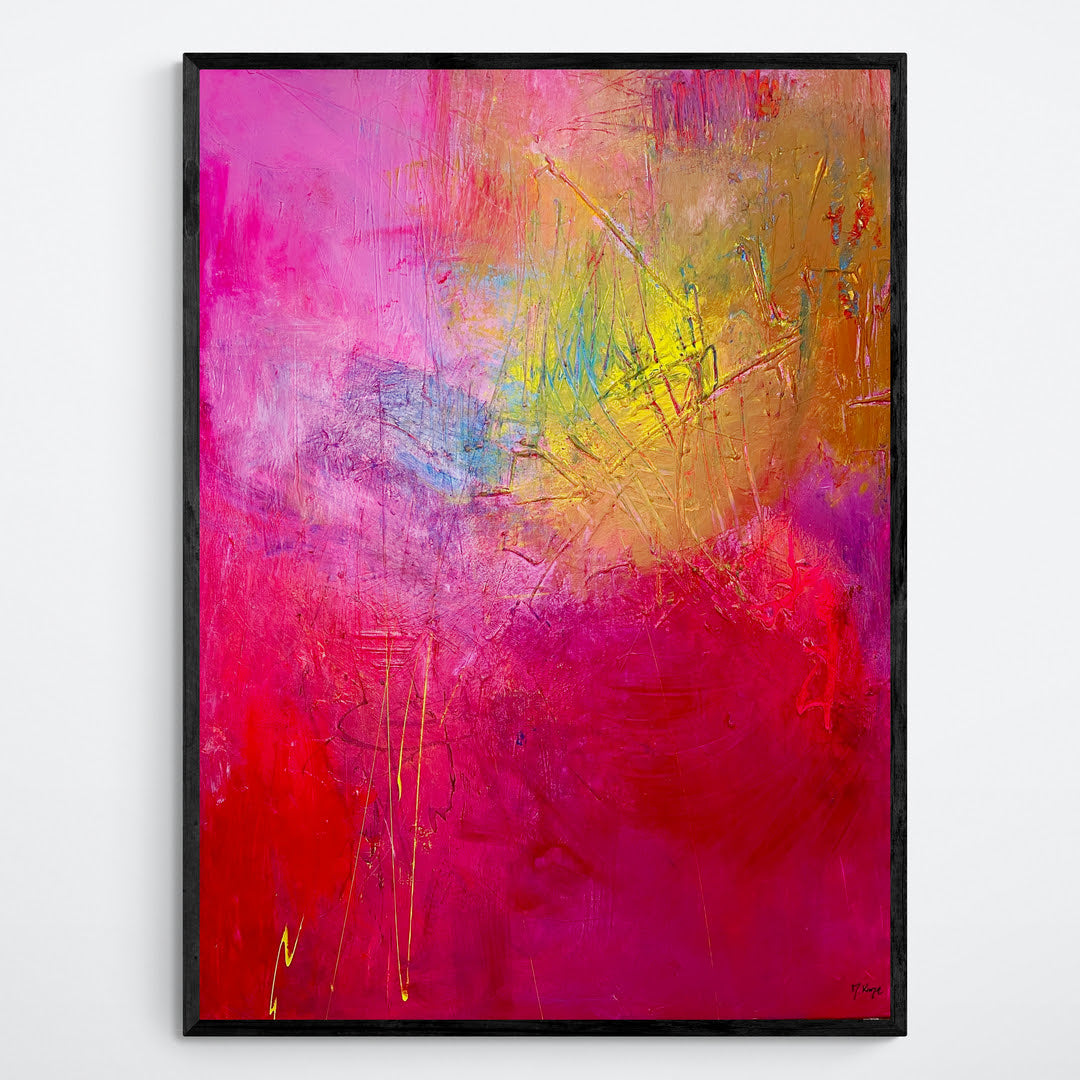 Original Kunstwerk: "Konserviertes Glück", 90*120 cm