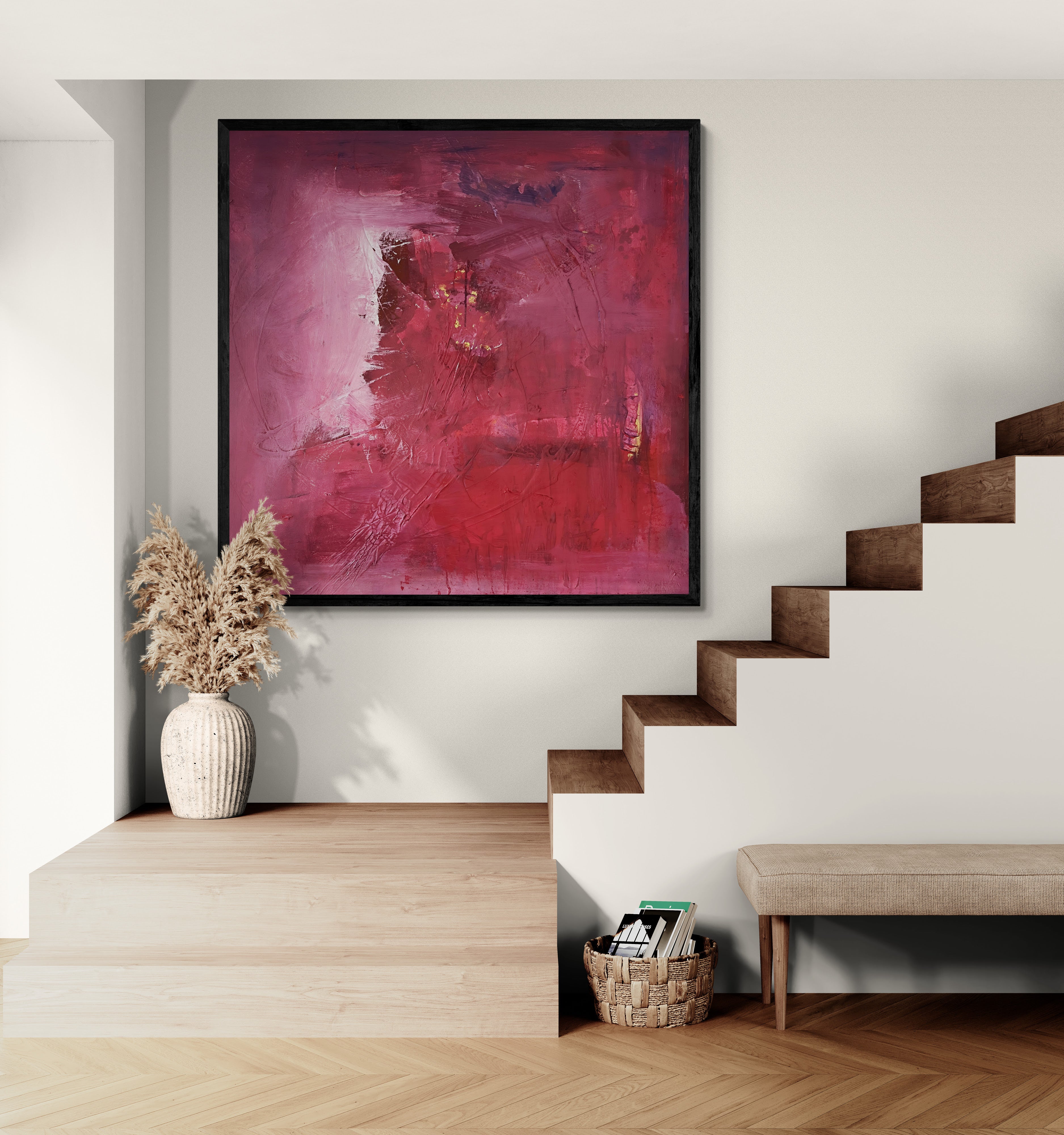 Original Kunstwerk "Positive Energie", 100*100 cm