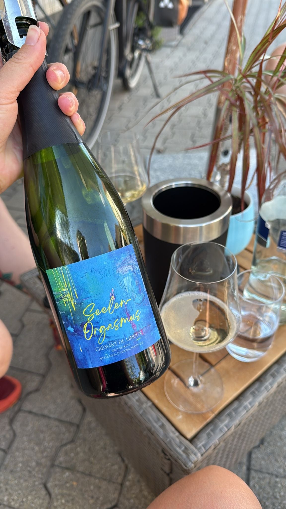 Crémant de Limoux Brut Réserve, Seelen-Orgasmus Private Label