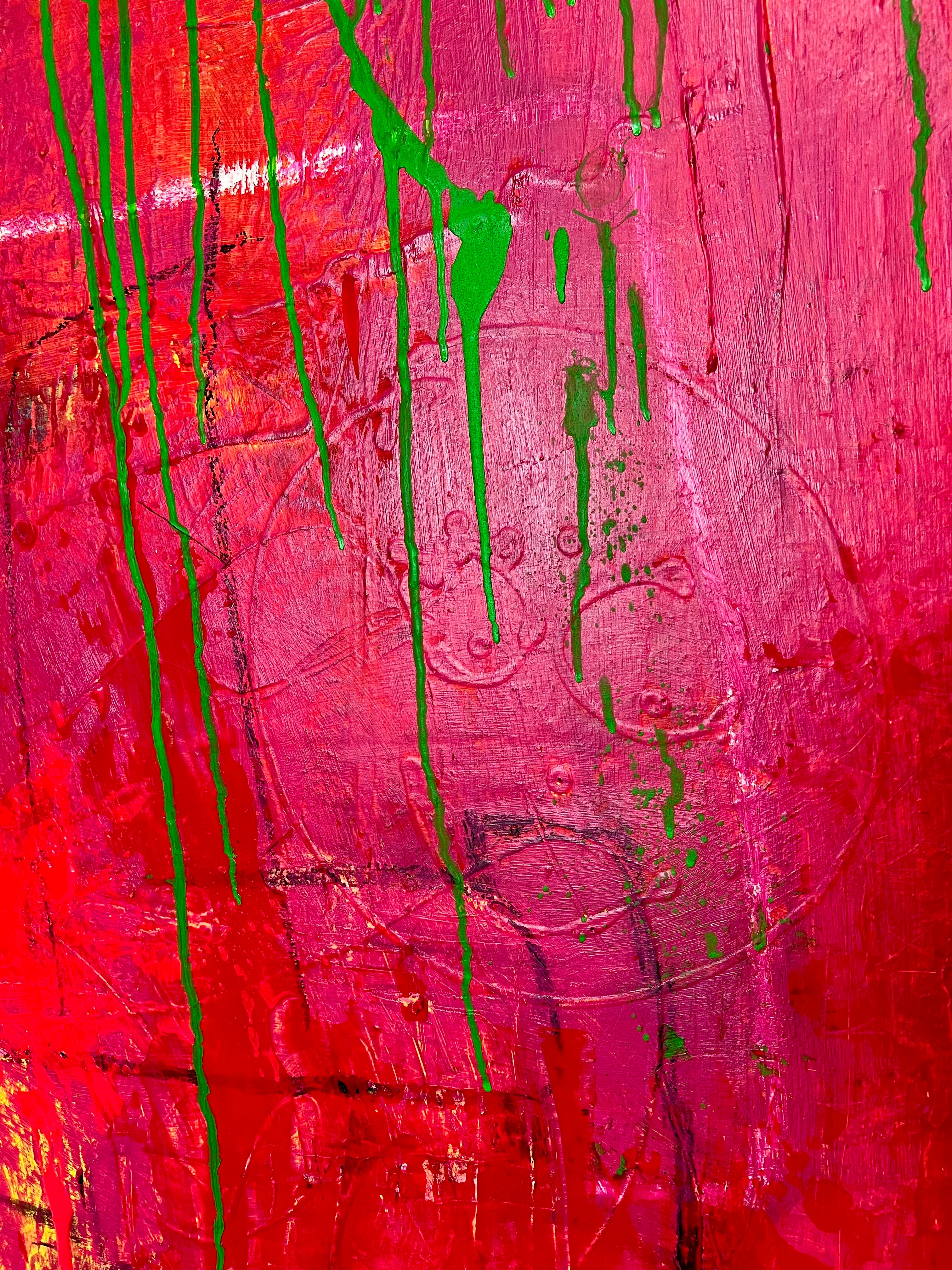 Original Kunstwerk: "Freudenrausch", 70*100 cm