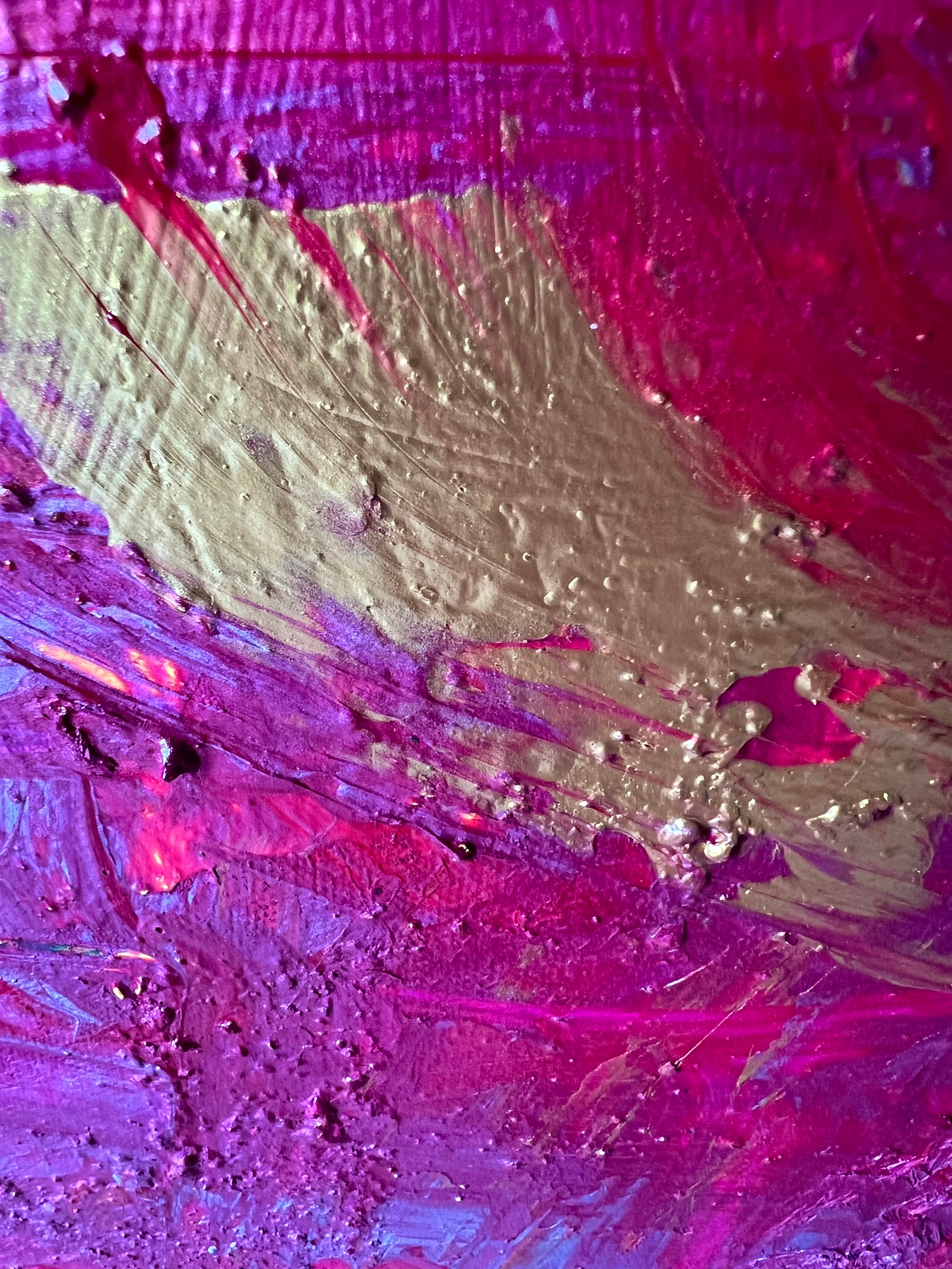 Original Kunstwerk: "Ewiges Leben im Glück", 100*100 cm