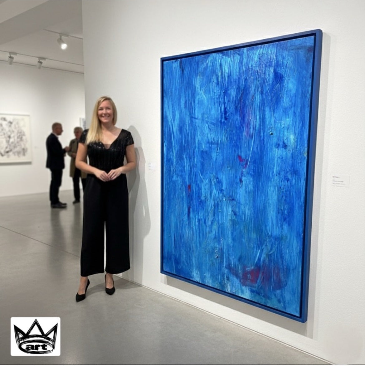 Original Kunstwerk: "Im Himmel und der Meerestiefe“ 125 x 185 cm