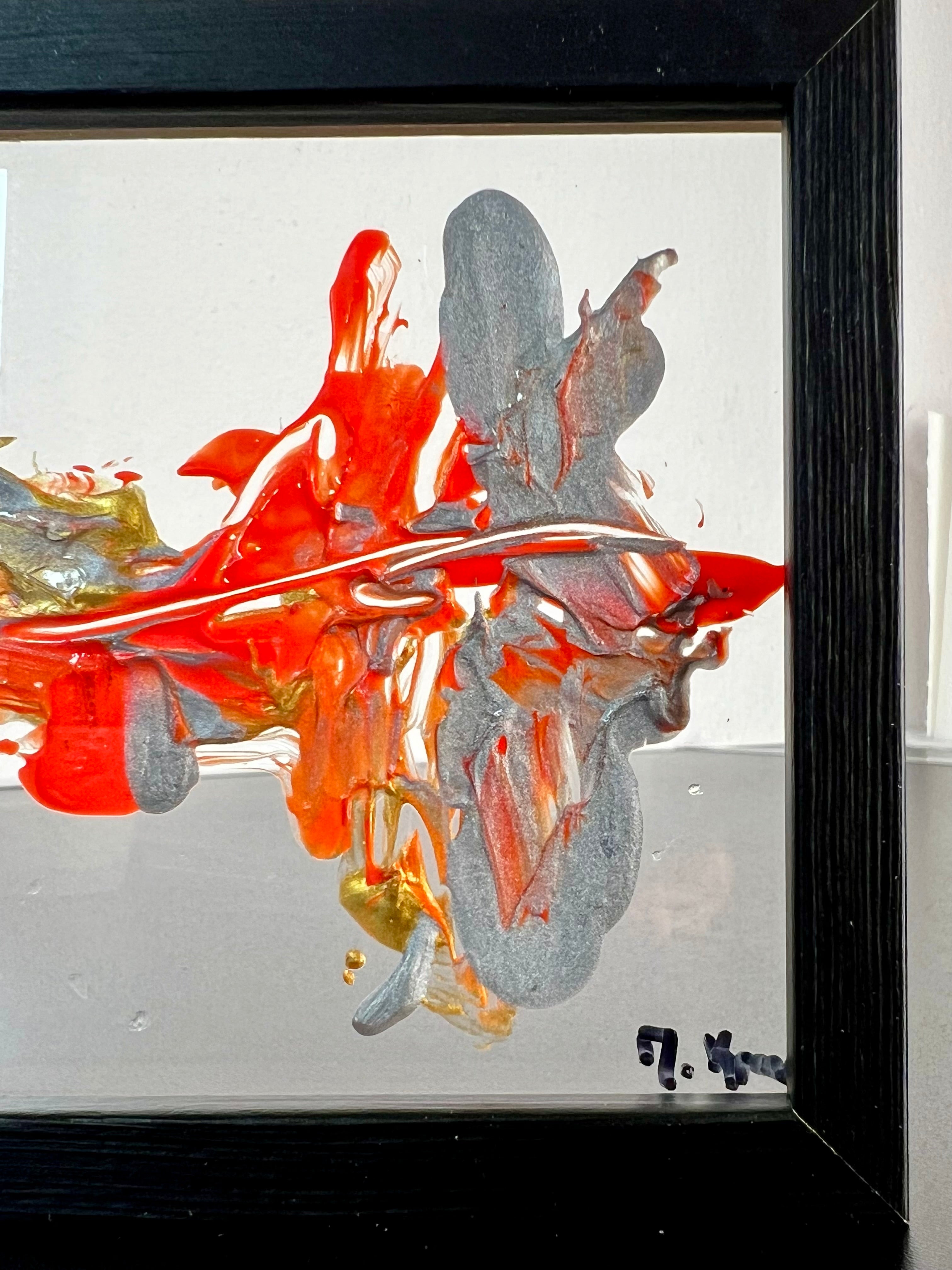 Original Kunstwerk: "Transzendenz 1", 11*11 cm