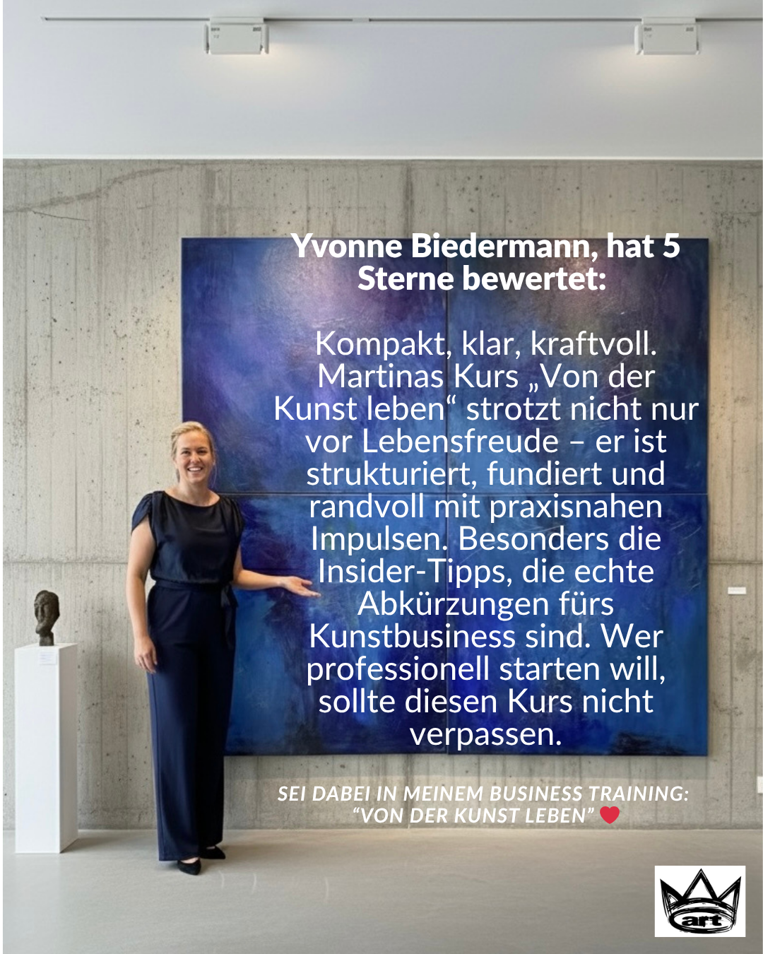 Von der Kunst leben: Business Training für Künstler