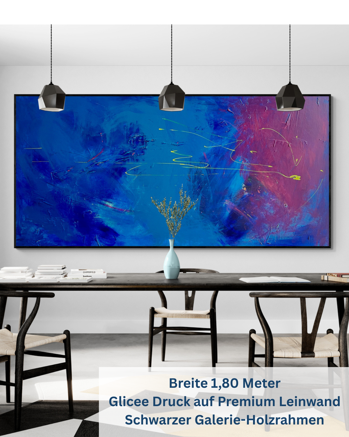 Kunstwerk "Universum der Emotionen" - Premium Leinwand-Druck, limitiert auf 10 Stück