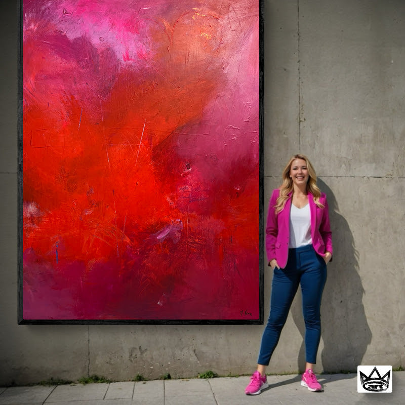 Kunstwerk "Göttliche Allmacht" - Premium Leinwand-Druck, limitiert auf 10 Stück