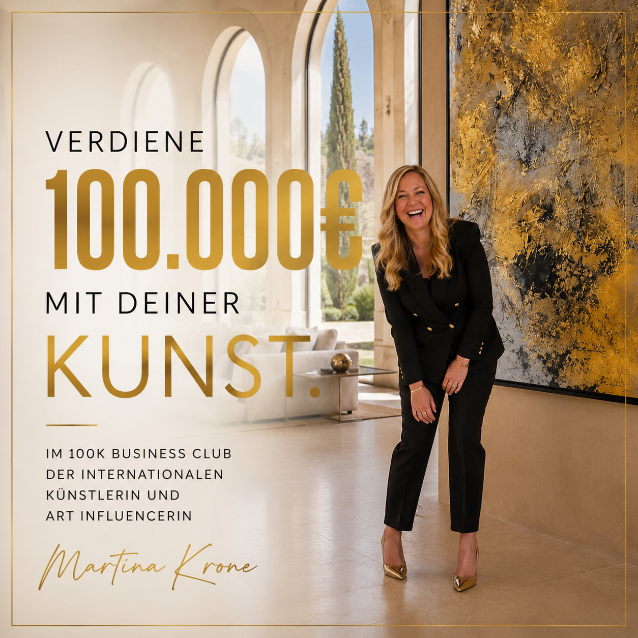 100K Business Club für Künstler:innen