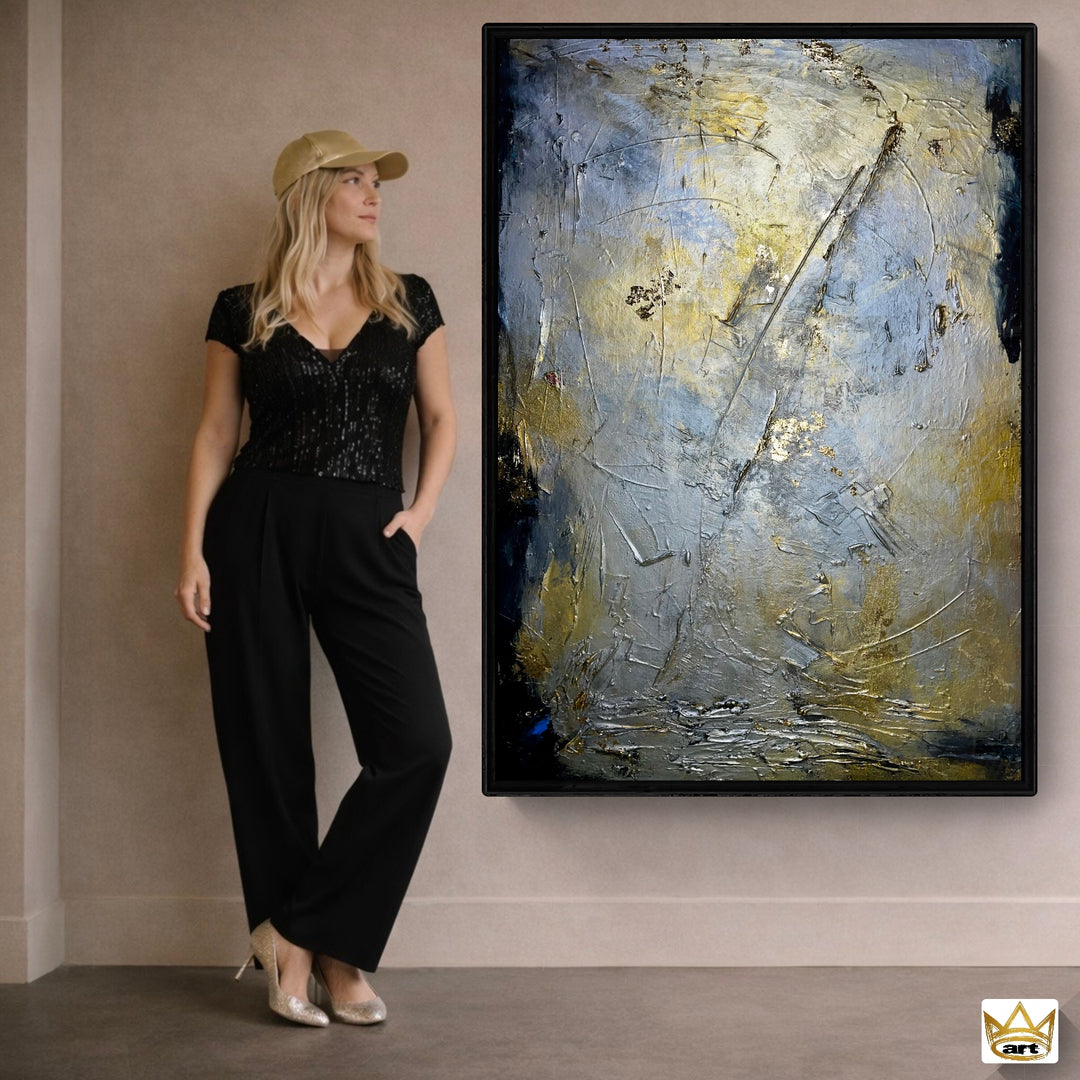 Original Kunstwerk: "YinYang - Offenbarung der Vollkommenheit", 120 x 150 cm