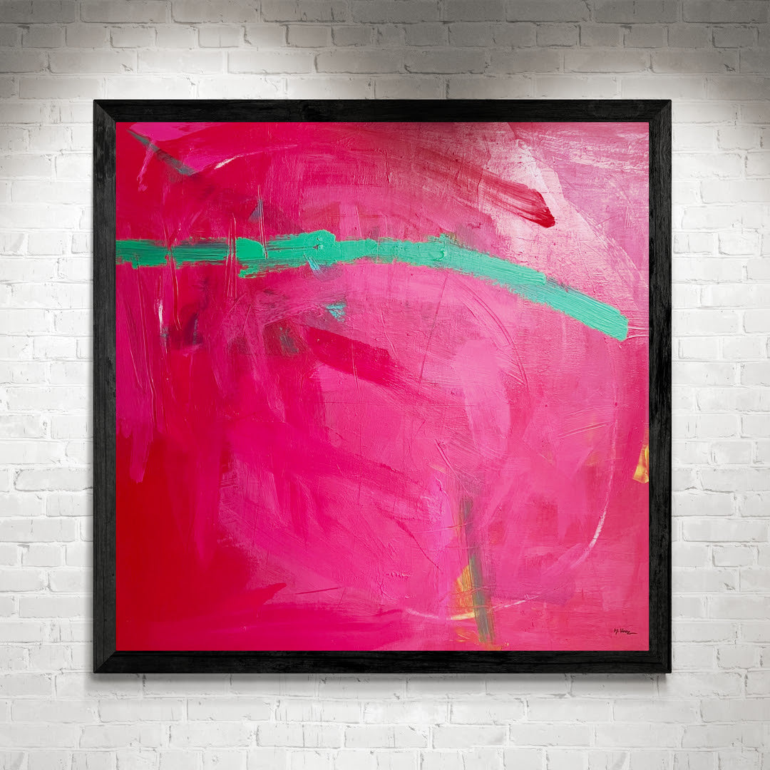 Kunstwerk "Grenzenlos No. 2" - Premium Leinwand-Druck, limitiert auf 10 Stück