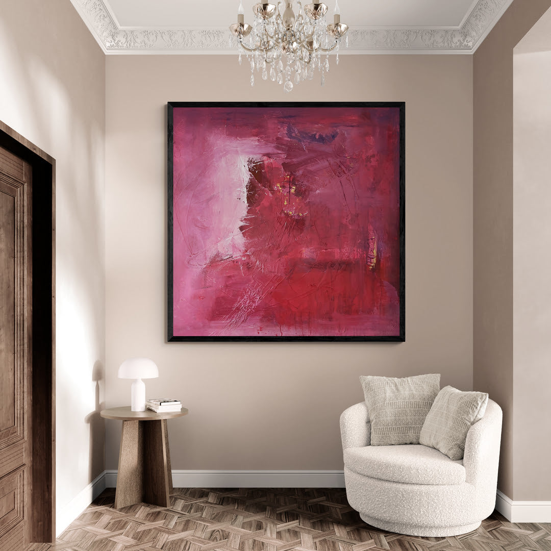 Original Kunstwerk "Positive Energie", 100*100 cm