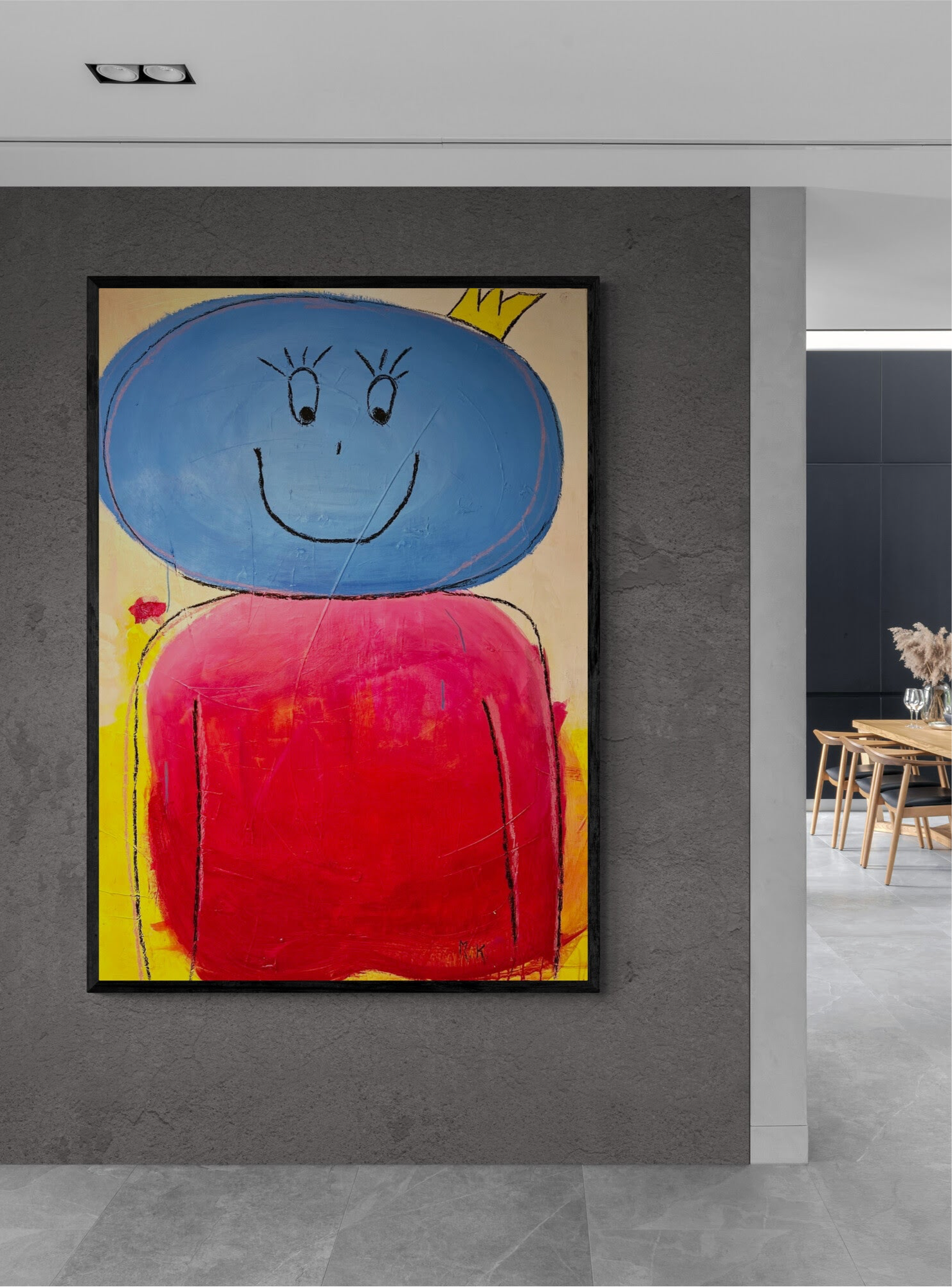 *Sonder-Abverkauf* Original Kunstwerk "YinYang", 130*160 cm