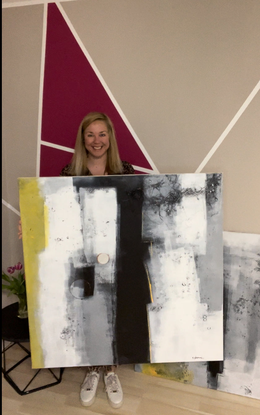 * Sonder-Abverkauf * Original Kunstwerk "Instinkt 1", 100*100 cm