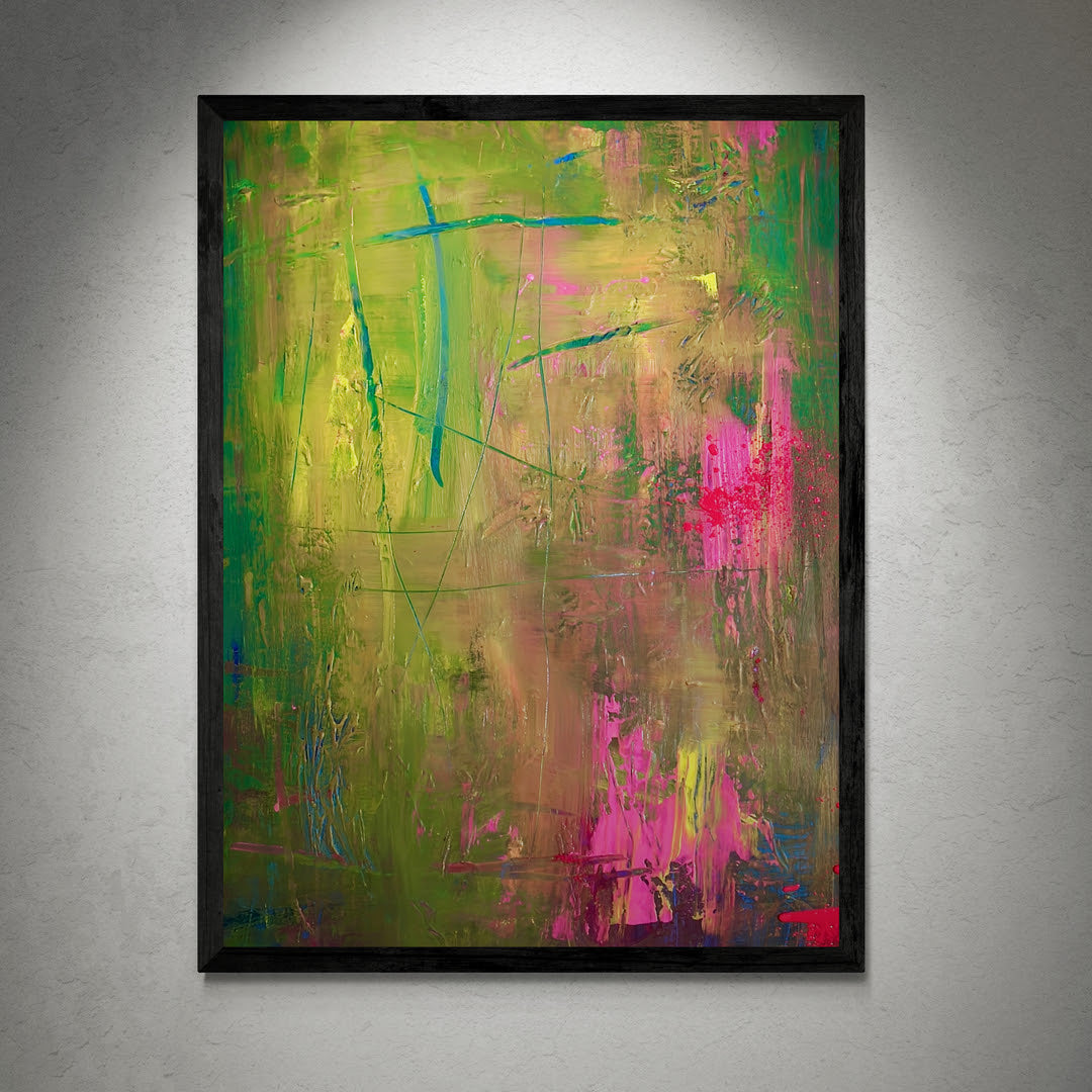 Original Kunstwerk: "Grenzenlos", 90 x 60 cm