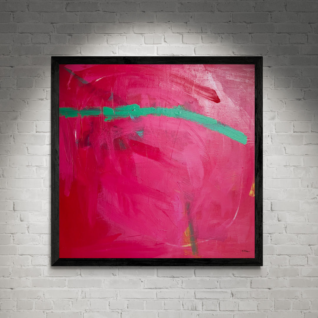 Original Kunstwerk "Grenzenlos No. 2", 100*100 cm