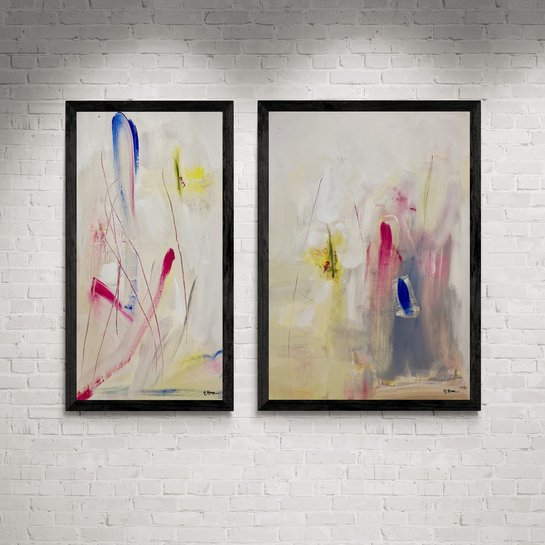 Original Kunstwerk: "Wahrheit", 2 Bilder, gesamt 120*100 cm