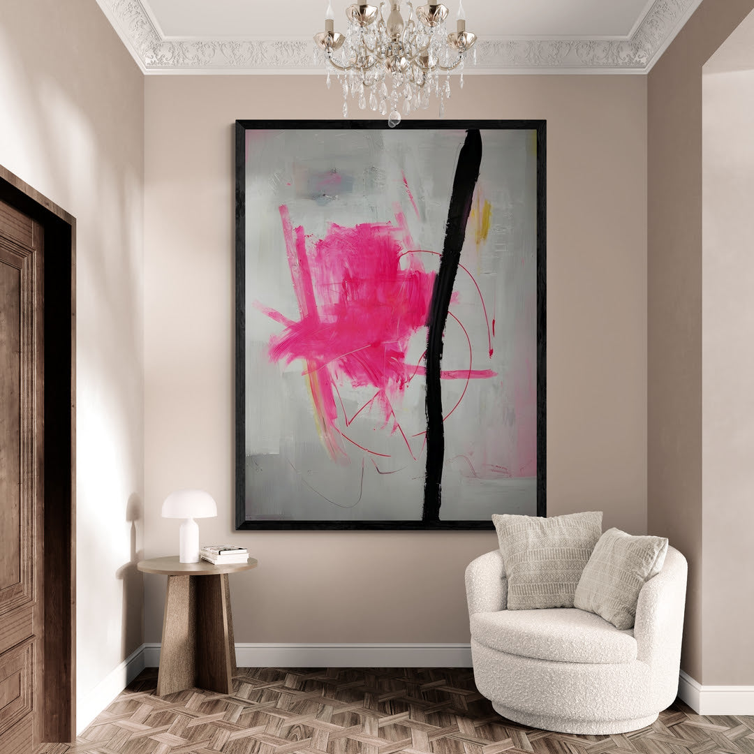 Original Kunstwerk: "Neon Lights 2", 90*120 cm