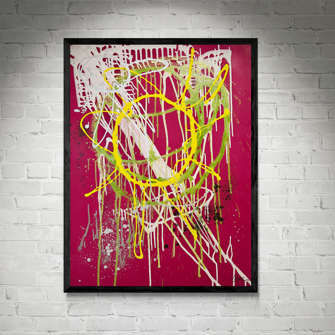 * Sonder-Abverkauf * Original Kunstwerk: "Funksoul No. 2", 70*100 cm