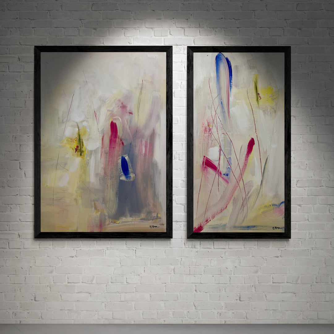 Original Kunstwerk: "Wahrheit", 2 Bilder, gesamt 120*100 cm