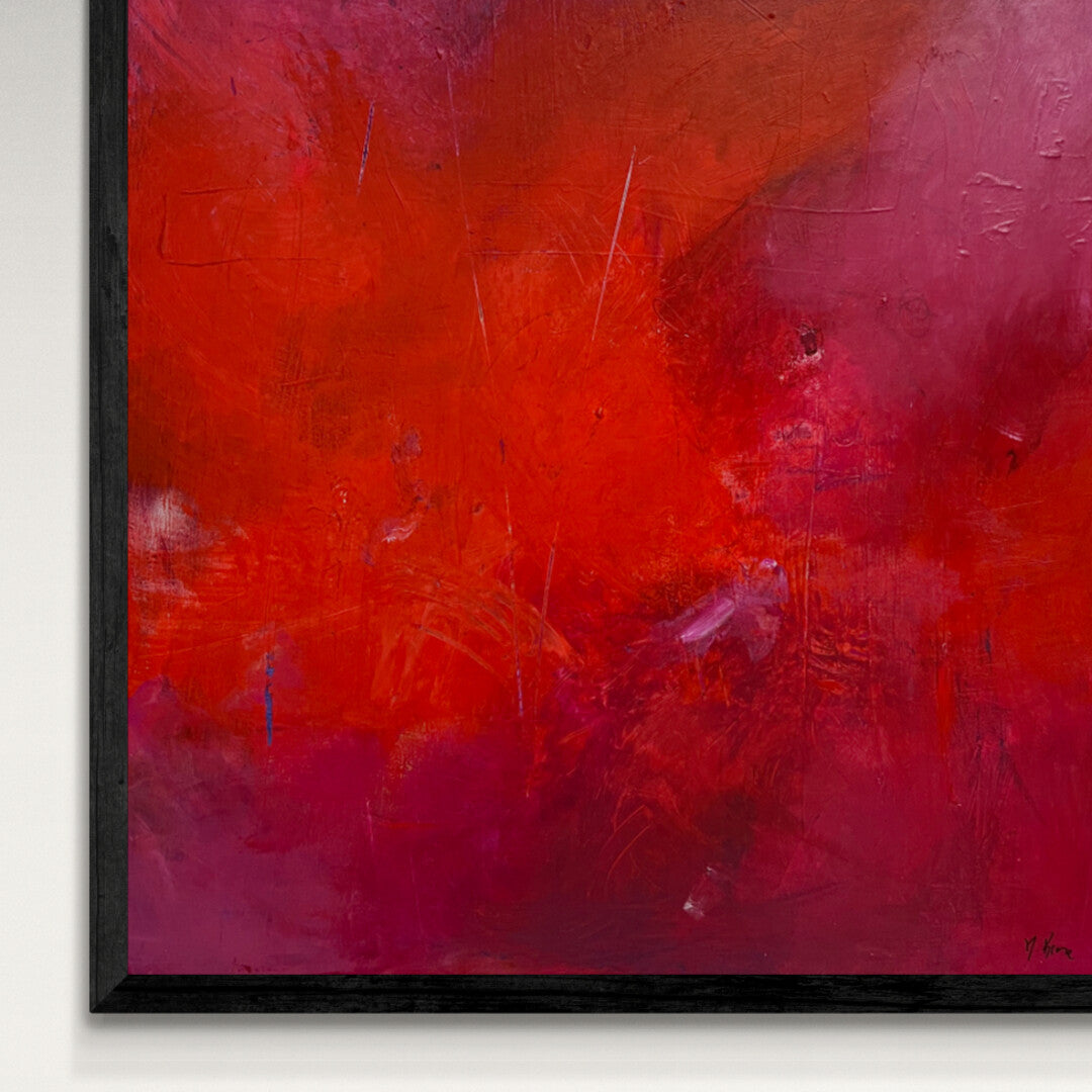 Kunstwerk "Göttliche Allmacht" - Premium Leinwand-Druck, limitiert auf 10 Stück