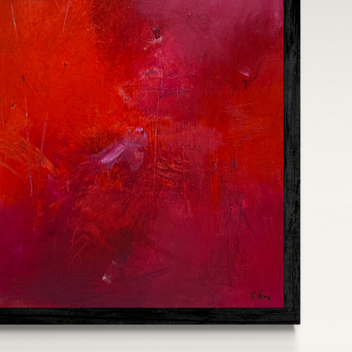 Kunstwerk "Göttliche Allmacht" - Premium Leinwand-Druck, limitiert auf 10 Stück