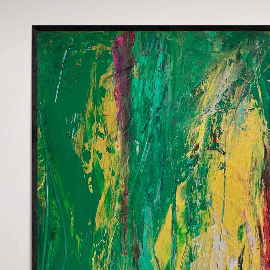 Kunstwerk "Seelen-Orgasmus 12" - Premium Leinwand-Druck, limitiert auf 10 Stück