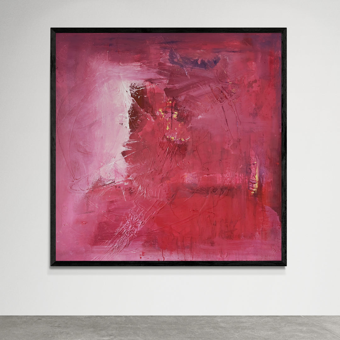 Kunstwerk "Positive Energie" - Premium Leinwand-Druck, limitiert auf 10 Stück