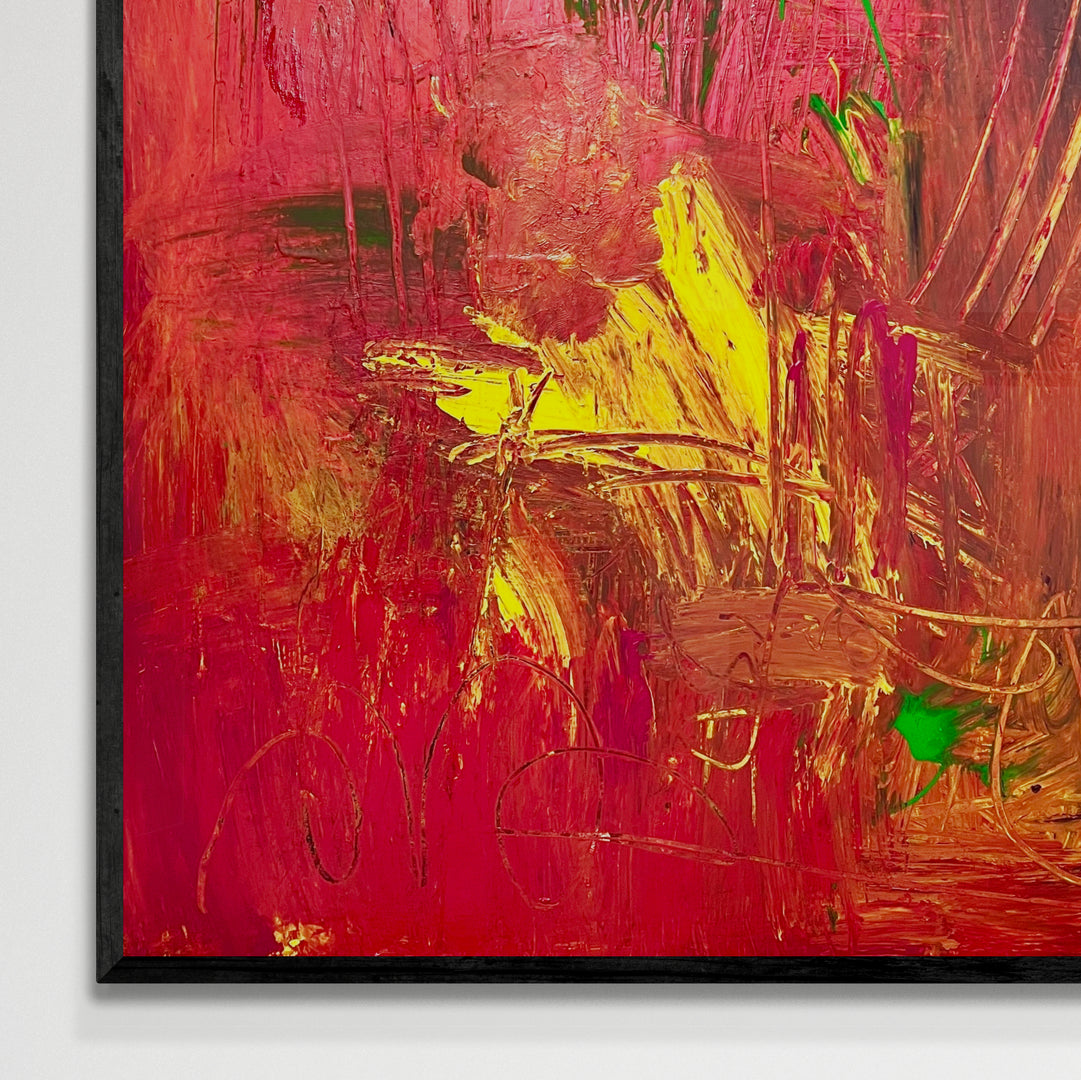 Kunstwerk "Seelen-Orgasmus 1" - Premium Leinwand-Druck, limitiert auf 10 Stück