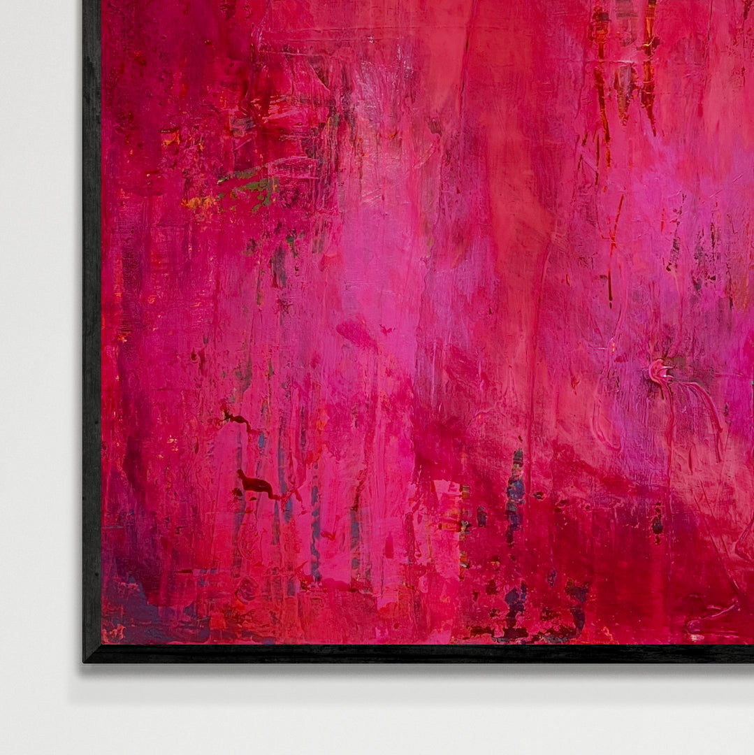 Kunstwerk "Pure Freude Nr. 2“ - Premium Leinwand-Druck, limitiert auf 10 Stück