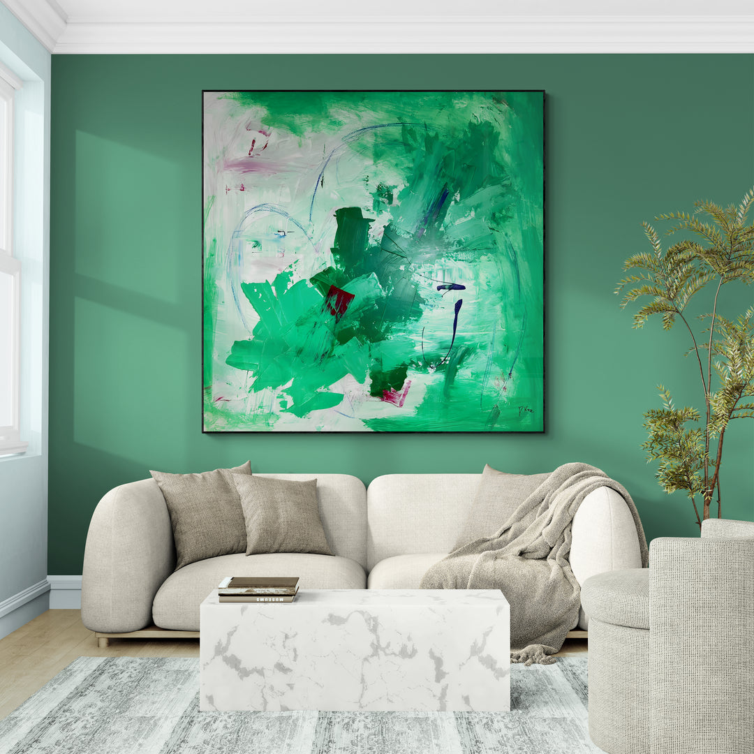 Kunstwerk "Freisein" - Premium Leinwand-Druck, limitiert auf 10 Stück