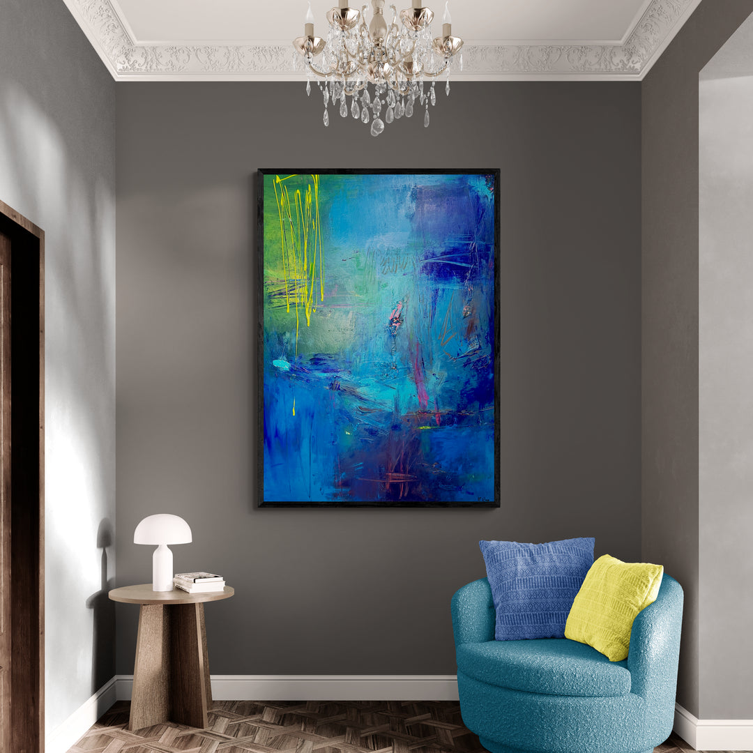 Original Kunstwerk: "Seelen-Orgasmus 3", 90*120 cm