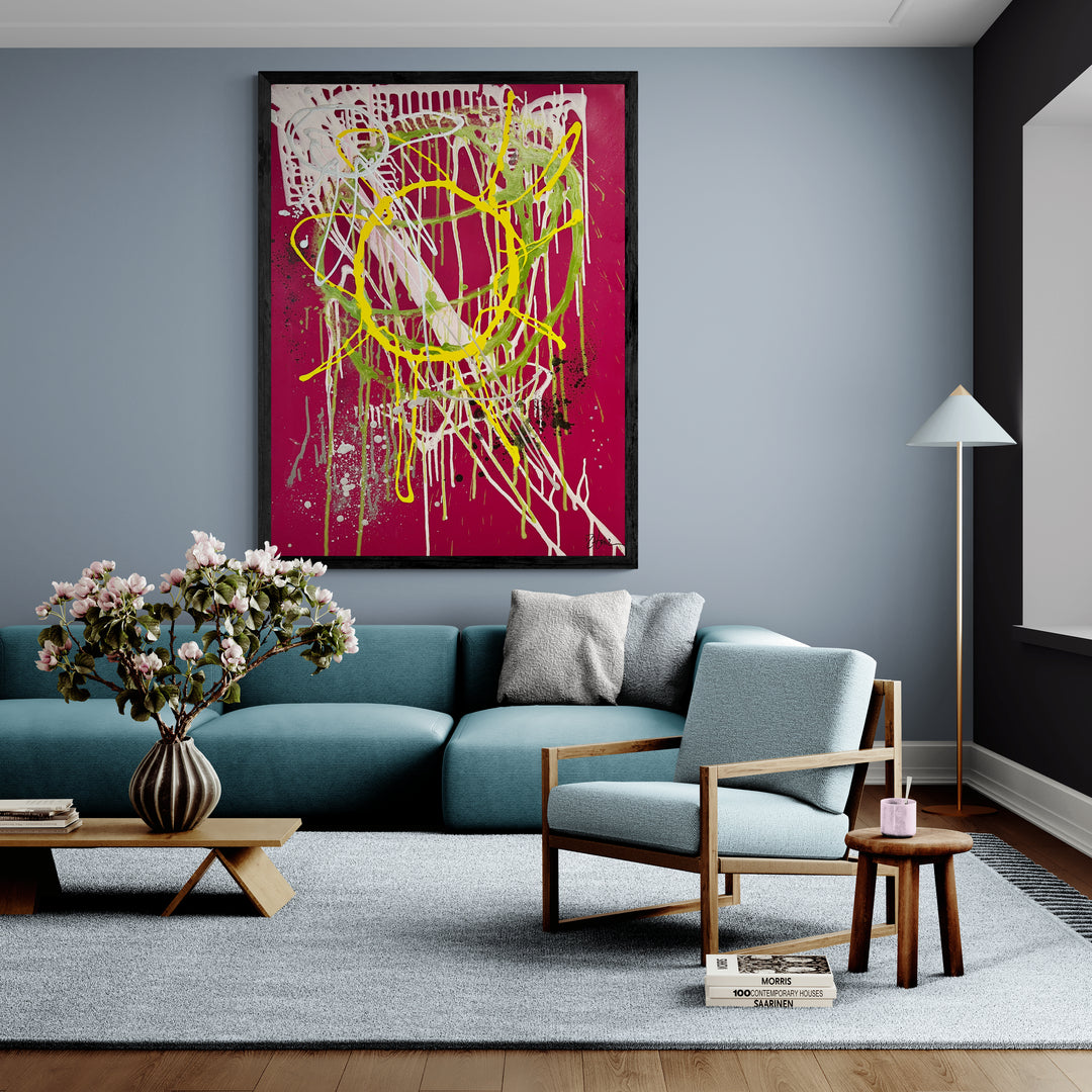 Kunstwerk "Funksoul No. 2" - Premium Leinwand-Druck, limitiert auf 10 Stück