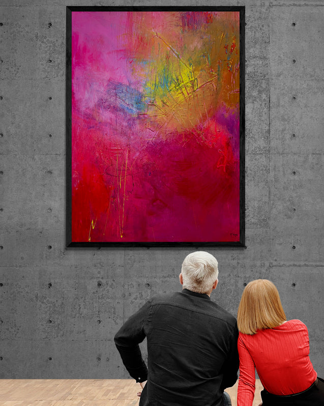 Kunstwerk "Konserviertes Glück" - Premium Leinwand-Druck, limitiert auf 10 Stück