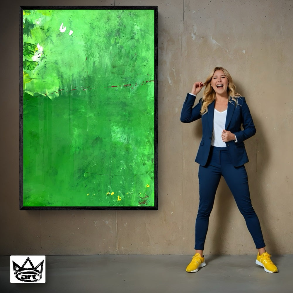 Kunstwerk "Positive Power" - Premium Leinwand-Druck, limitiert auf 10 Stück