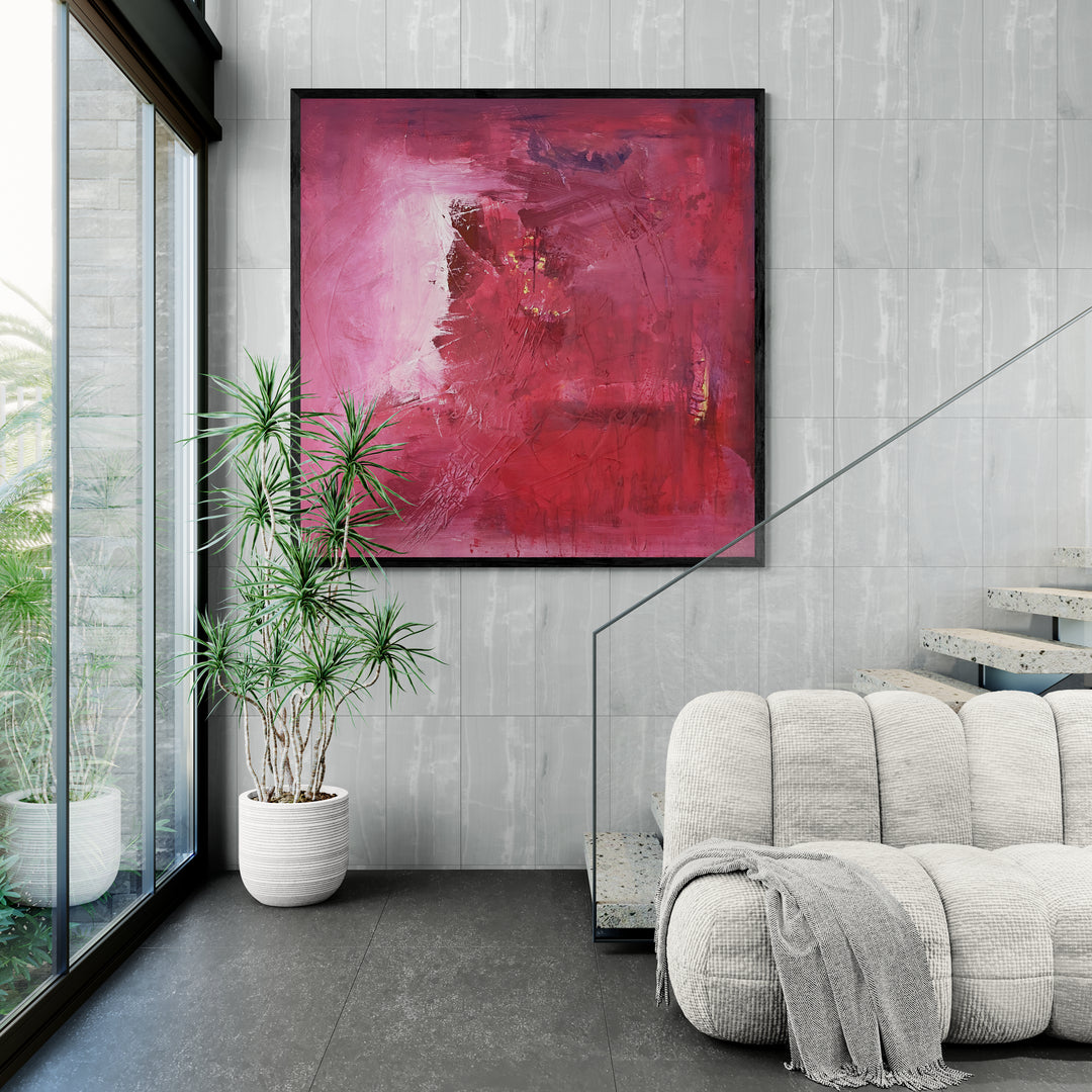 Kunstwerk "Positive Energie" - Premium Leinwand-Druck, limitiert auf 10 Stück