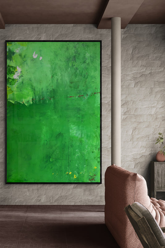 Kunstwerk "Positive Power" - Premium Leinwand-Druck, limitiert auf 10 Stück