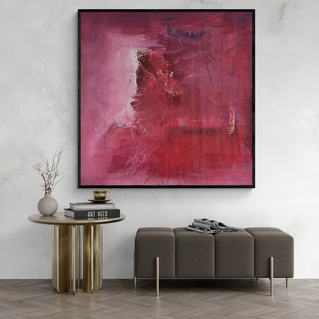 Kunstwerk "Positive Energie" - Premium Leinwand-Druck, limitiert auf 10 Stück