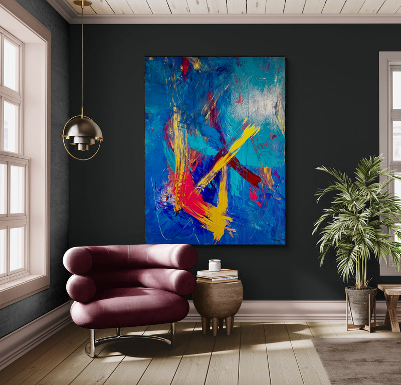 Original Kunstwerk: "Freiheit", 90*120 cm