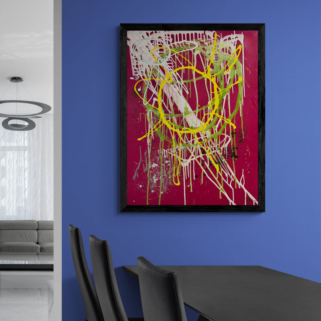 Kunstwerk "Funksoul No. 2" - Premium Leinwand-Druck, limitiert auf 10 Stück