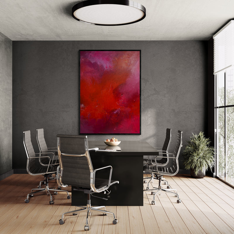 Original Kunstwerk: "Göttliche Allmacht", 90*120 cm